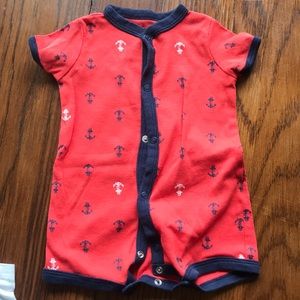 Carters anchor romper